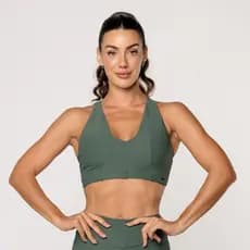 Top Fitness Academia Feminino Decote V Texturizado Top para Academia Elevate