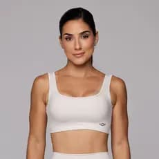 Top Fitness Poliamida Academia Feminino Costas Abertas Básico Move Coleção Duo