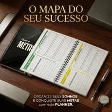 Agenda Planner para Metas Sonhos e Objetivos