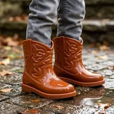 Galocha Infantil Bota Borracha Country Menina Menino Peão