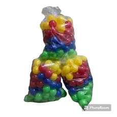 100 Bolinha Plástica Colorida Para Piscina de Bolinha 76 mm 100 Unidades cores vibrantes