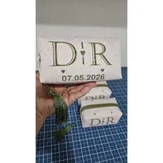 Necessaire Personalizada lembrancinha de casamento. (10 unidades ).