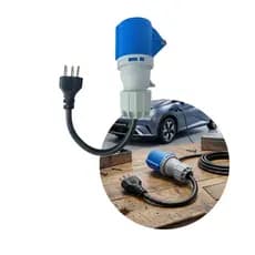 adaptador 32a para 20a carregador carro elétrico
