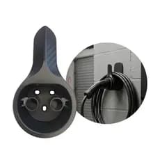Suporte Cabo Wallbox Tipo 2 Organizador Para Carregador Veicular Fixação Parede Alta Resistência