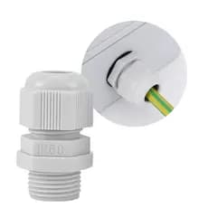 Kit 10 Prensa Cabo PG9 Nylon IP68 Vedação Impermeável Fixação Cabo Elétrico Alta Resistência