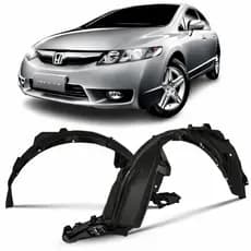 Parabarro Dianteiro New Civic 2006 2007 2008 2009 2010 2011 Asa Urubu Casca Ovo Novo