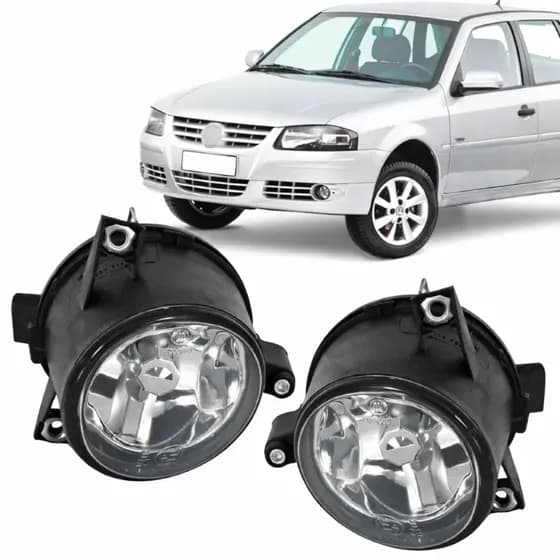 Par Farol Milha Neblina Auxiliar Gol Polo Fox 2006 a 2008 Pronta Entrega