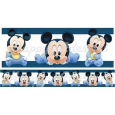 Faixa Adesiva Menino Mickey baby Criança Papel De Parede Decoração Para Quarto