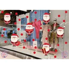 Adesivo Natal Para Vitrine - Adesivo Natal parede - Adesivo Vitrine natal - Adesivo Feliz Natal - Colante de Natal