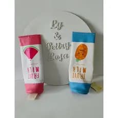 Estojo - Nécessaire- Couro sintético- Pineaple -Watermelon.