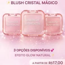 Blush Cristal Mágico Labranche Transparente – Efeito Glow Personalizado