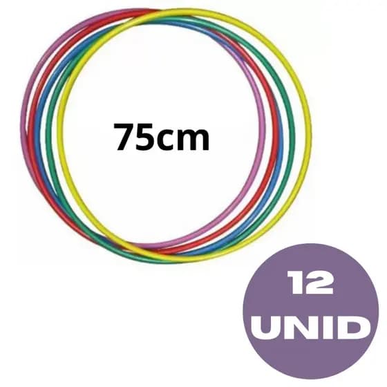 Kit 12 Bamboles Grande Arco Infantil e Adulto 75cm/ 65cm / 50cm