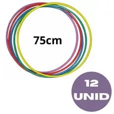 Kit 12 Bamboles Grande Arco Infantil e Adulto 75cm/ 65cm / 50cm
