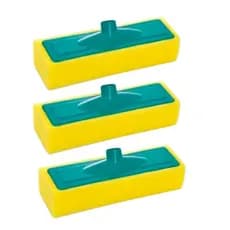 Kit 3 - Espuma Esponja Rodo Passa Cera - Reforçado Qualidade