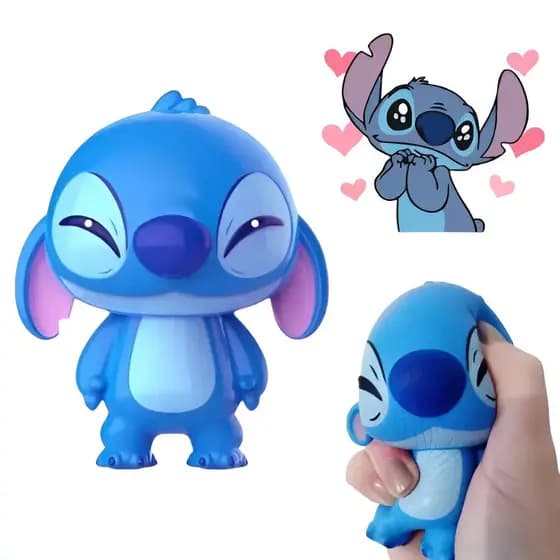 Boneco Anti Stress Stitch - Bruinquedo para aliviar o Estresse - Lilo e Stitch