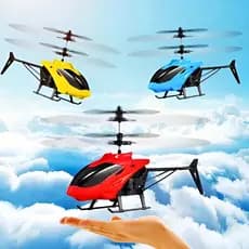 Mini Drone Voador de Brinquedo com Sensor Infravermelho e Carregamento USB