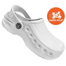 Sapato Sandalia Babuche Profissional Antiderrapante Enfermagem Serviço BGX75X