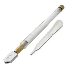 Cortador De Vidro Caneta Profissional Com Bisnaga Dosadora fertak profissional