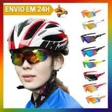 Óculos Esportivo De Sol Ciclismo Bike Corrida  Vôlei Beach Tênis Proteção UV  Bicicleta Masc. Fem.  Lentes Unissex