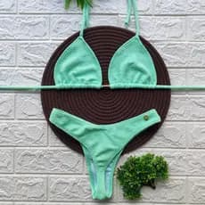 conjunto de biquíni asa delta anarruga moda praia