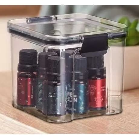 Pote 710ml Hermético Acrílico Tampa Trava Empilhável