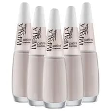 Kit 5 Esmaltes Coleção A Cor da Sua Moda Cor Patins Impala