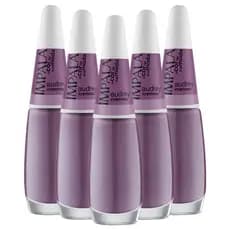 Kit 5 Esmaltes Coleção A Cor da Sua Moda Cor Audrey Impala