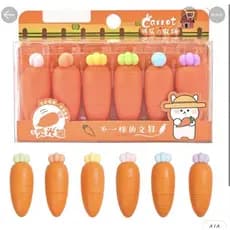 Marca texto divertido marca texto cacto marca texto cenoura marca texto kawai abacaxi