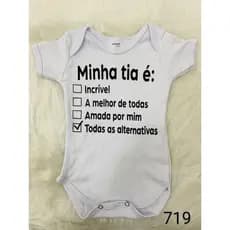 Body bebê personalizado body temático body dindo body dinda body titio