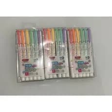 Marca texto Apagável c 6 cores marca texto kawaii marca texto lançamento