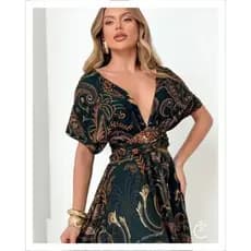 Vestido amarração Cleópatra