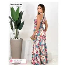 VESTIDO FLORAL QUE É A CARA DO VERÃO!