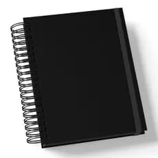 Caderno Scrapbook Album Fotos de Folhas Pretas Livro de Assinatura