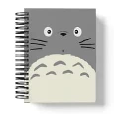 Caderno Sketchbook Totoro Bloco de Notas Capa Dura Folhas Grossas 180g Meu Amigo Totoro