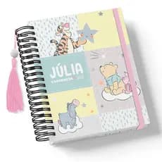 Caderneta de Vacinação Personalizada Ursinho Pooh