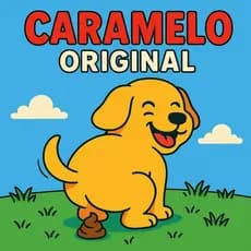 LIVRO COLORIR CACHORRO CARAMELO