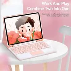 Capa Case Magnética Teclado Touchpad Para Redmi Pad SE  PAD2  Tela 11Polegados