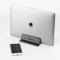 Suporte Alumínio Vertical Portátil Para Notebook  MAC iPad Tablets Celular suporte de mesa HREBOS SU-253