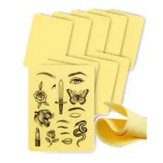 Kit 10 Peles Artificial Sintética Tatuagem Micropigmentação 20cmx30cm grande