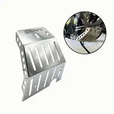 Protetor Carter Aço Carbono Honda Sahara 300 2024 Cromado