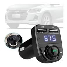 Adaptador Bluetooth Conversor Fm Universal Onix Prisma