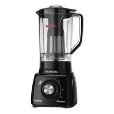 Liquidificador Portátil Mondial Turbo Power L-99 2.2 L Preto Com Jarra De San 127v