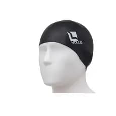 TOUCA DE NATAÇÃO SILICONE PRETA VOLLO
