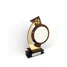 Troféu de Premiação para personalizar – Design Moderno em Madeira e Acrílico