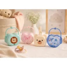 Porta Chupeta Para Bebês C/ Alça Porta Chupeta Infantil Porta Chupeta Com Trava Porta Chupetas Bebê Plástico