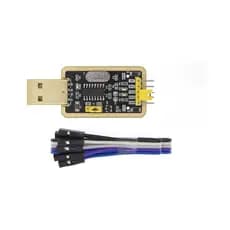 Módulo Ch340g 3,3v 5v Conversor Usb Para Ttl Rs232 Serial