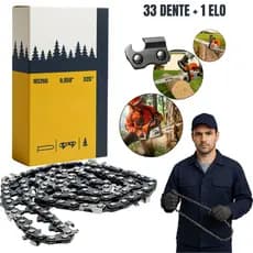 Corrente Motosserra Stihl Ms260 325 33 Dentes + 1 Elo 1,6mm