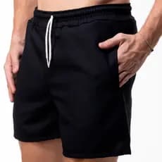 Bermuda Masculina Short Linho Mauricinho Curto Moderno Bolso Lateral Várias Cores Old Money Casual