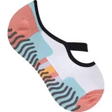 Meia yoga pilates fisioterapia hidroginática antiderrapante Adulto Duck