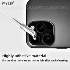 Haste De Limpeza Em Resina Para Lente De Câmeras Wylie com 24 Hastes